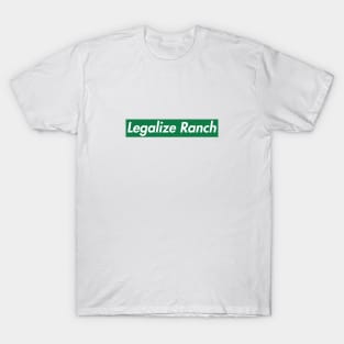 Legalize Ranch supreme boxlogo green T-Shirt